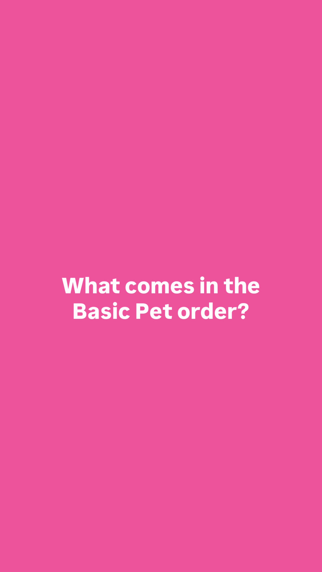 Basic Package (PREORDER FOR AUGUST)