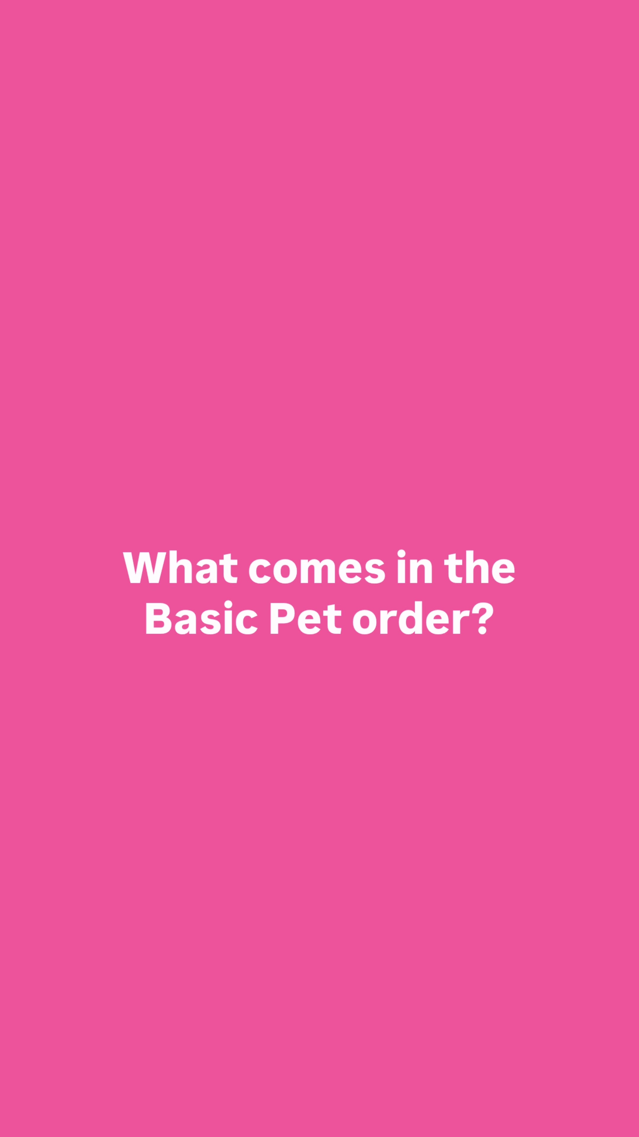 Basic Package (PREORDER FOR AUGUST)